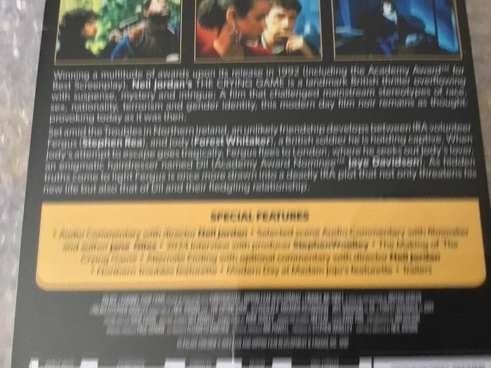 The Crying Game Numbered Limited Edition Blu Ray