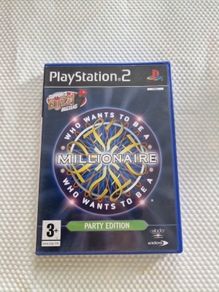 Buzz Who wants to be a Millionaire Party Edition PlayStation2 Ps2 Games Original