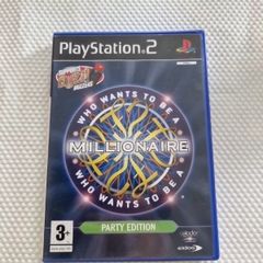 Buzz Who wants to be a Millionaire Party Edition PlayStation2 Ps2 Games Original