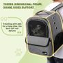 NEW SALE | Cat Carrier Backpack, Breathable Pet Carrier With Multi-entrance, Front Pack for Kitten Image 6