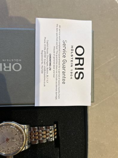 oris mens big crown pointer watch