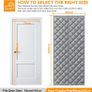 Magnetic Thermal Insulated Door Curtain 80 x 200cm, Heavy Duty Thermal Door Curtain for Winter, Waterproof Windproof No Drill Needed Door Cover, Powerful Magnets, Durable Oxford Fabric, Grey Image 2