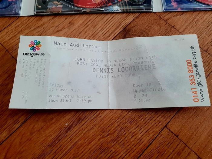 Dennis Locorriere - Post Cool Live (DVD + 2CD Bundle, Signed, Concert Ticket)