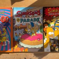 Simpsons Comic Paperback Book Bundle