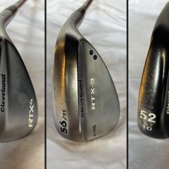Cleveland RTX Wedges - 52, 56, 60 - Full Short Game Set