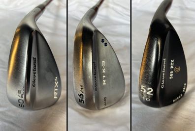 Cleveland RTX Wedges - 52, 56, 60 - Full Short Game Set