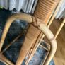 Vintage-Style Rattan Full-Length Floor Mirror (Boho/Cheval Style) Image 5