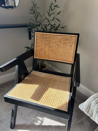 Rattan Chair & matching bench