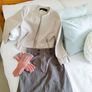 Khaki Green High Waist Skirt - Size 6 Image 10