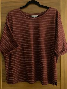 Principles Burgundy Top