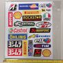 Universal Motorcycle Decal Sticker Sheet Image 5