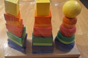 Wooden Stacking Shapes Set