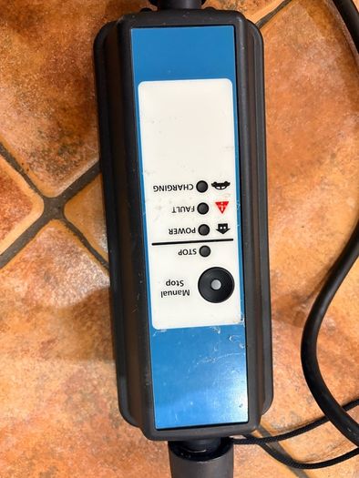 3 pin to type 1 granny charger, genuine Mitsubishi charger
