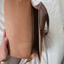 hand made leather bag VW Beetle Image 3
