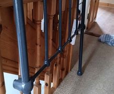 single bed old metal frame antique
