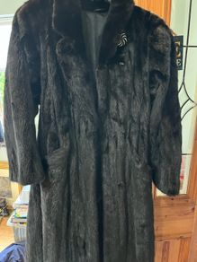 fur coat genuine real mink fur Germany bought