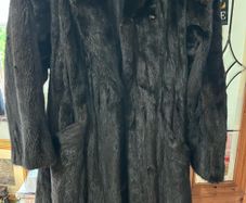 fur coat genuine real mink fur Germany bought
