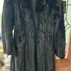 fur coat genuine real mink fur Germany bought