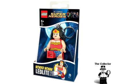 LEGO Super Heroes Wonder Woman Minifigure LED Key Light Key Chain Brand New Sealed Hard To Find