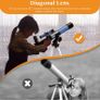 Telescope for Kids Astronomy 40/400mm Portable Astronomical Telescopes Refractor with Finder Scope Compass and Tripod as Gifts (FREE POSTAGE) Image 5