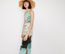 Stunning Warehouse - SILK Blend Dress - Fits UK 8 to 10 - BNWT RRP 149