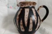 Stephen Pearce jug, Irish Studio pottery, Pottery jug, Black jug