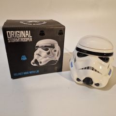 Original Stormtrooper Helmet Mug with Lid | Shepperton Design Studios | Boxed Star Wars Gift Mug