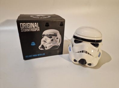 Original Stormtrooper Helmet Mug with Lid | Shepperton Design Studios | Boxed Star Wars Gift Mug