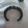 jewel encrusted matching bracelet and ring by Ricarda M Image 3