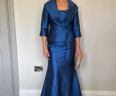 100% Silk Three Piece Mother of the Bride Outfit