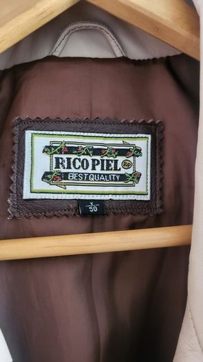 Vintage Rico Piel Genuine Leather Jacket