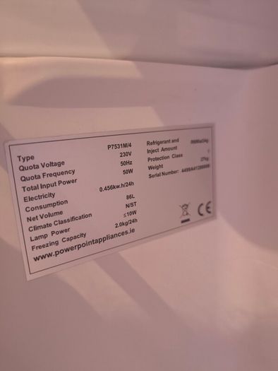 PowerPoint Fridge Freezer