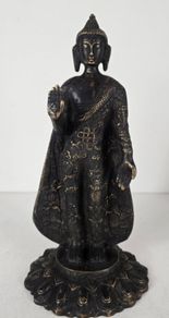 Buddha (28 cm,3 kg) - Patinated Bronze