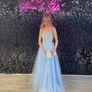 Blue debs dress Image 2