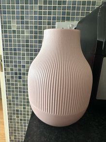 pink vase