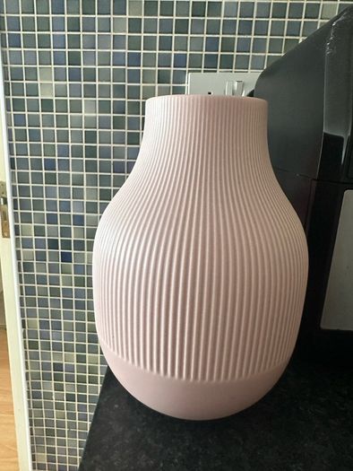 pink vase