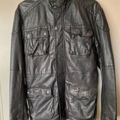 Linea leather jacket, (M)