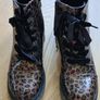 Ankle Boots in Leopard Print Image 4