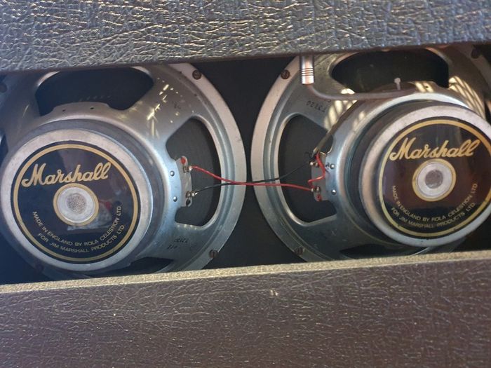 Marshall guitar amplifier