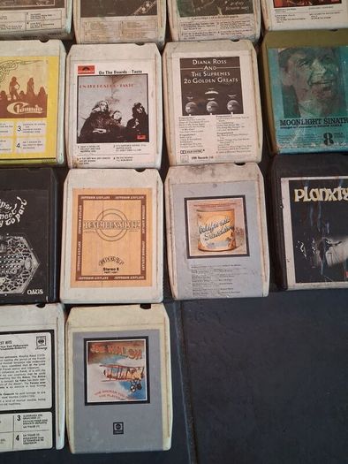8 track cartridges