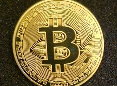 Bitcoin, novelty coin.
