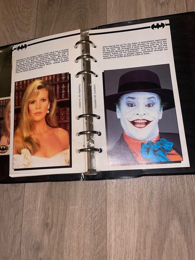 Vintage Batman organiser