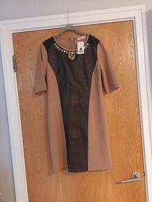 Krisp Mink  Dress.  S. 14.   B.N.W.T