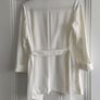 BRAND NEW Ladies White Blazer with Belt: Size 8 Image 3