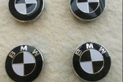 BMW 68mm alloy center caps x4