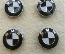 BMW 68mm alloy center caps x4