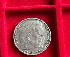 Germany 1936 Silver 5 Reichsmark