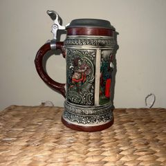 Antique beer stein