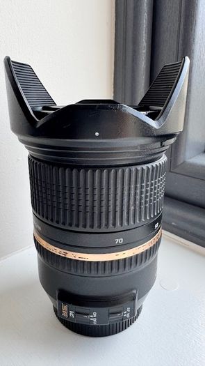 Genuine Tamron Lens SP 24-70mm F2.8 f/2.8 Di VC USD A007 For Canon with HOYA UV(c) filter, 82mm | Photography