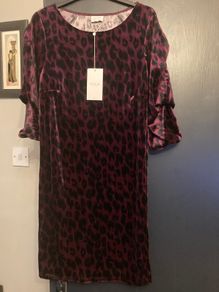 Ladies new velvet dress